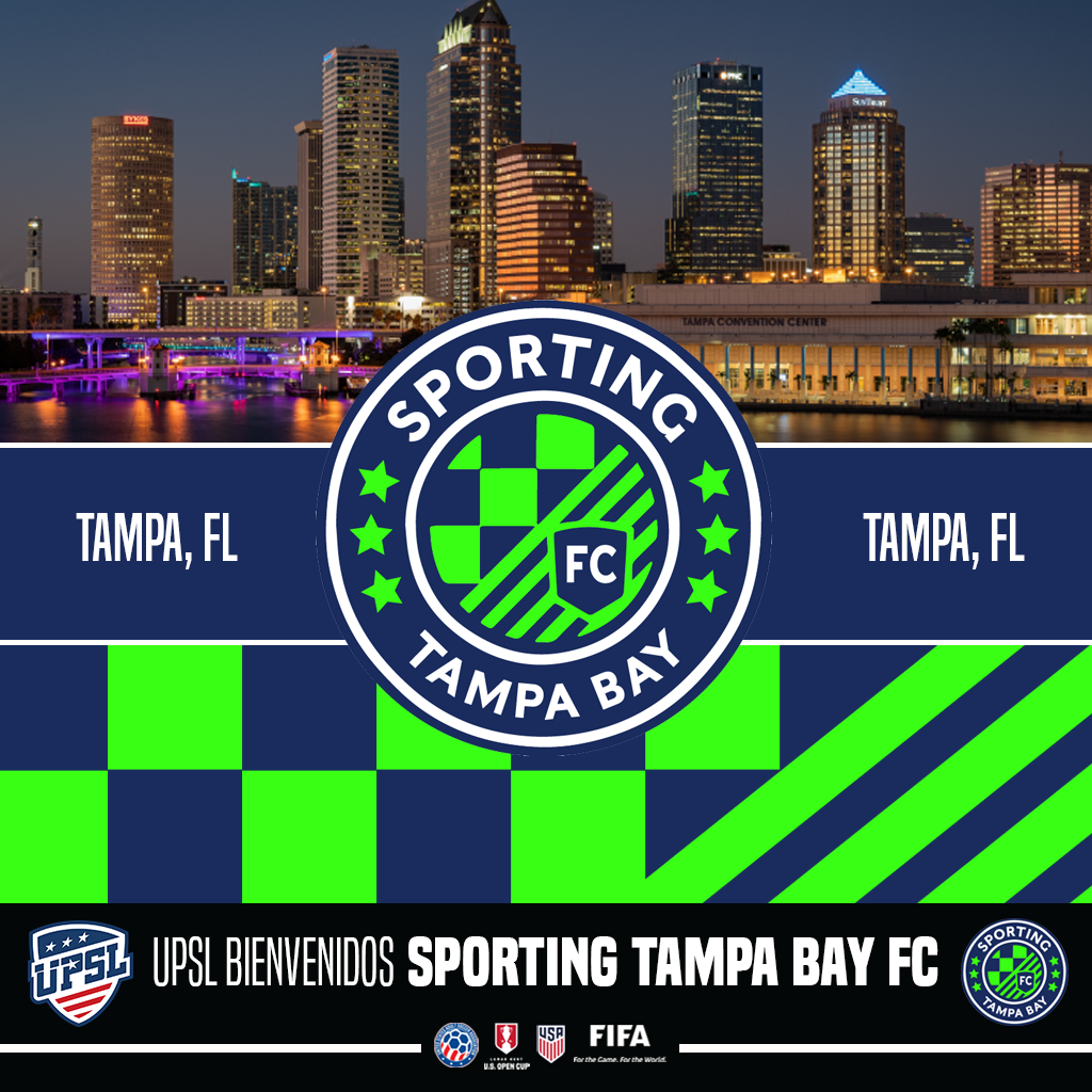 UPSL Anuncia Expansión de Florida con Sporting Tampa Bay FC Roc City Boom